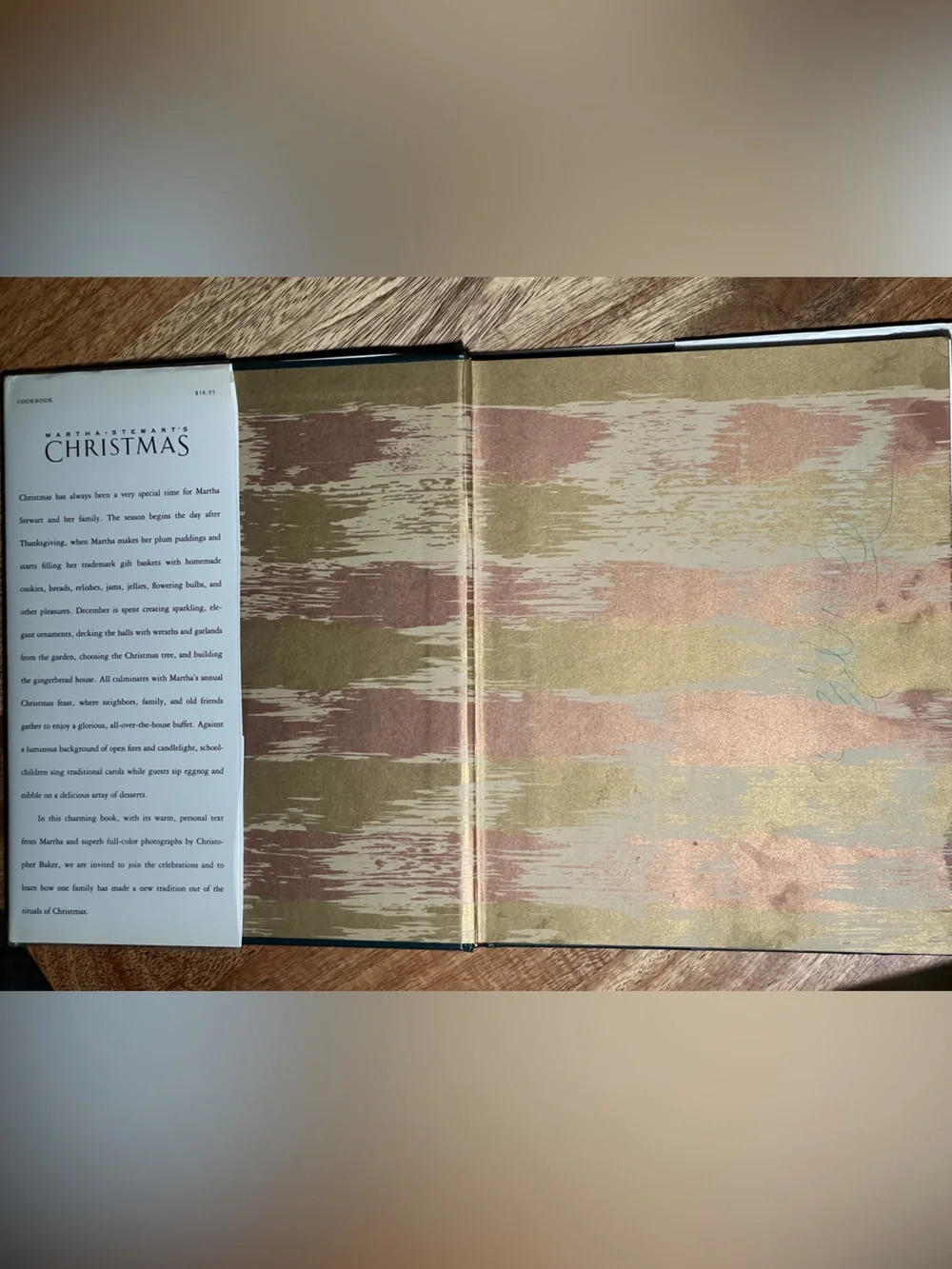 Christmas Entertaining Decorating & Giving Hardcover Vintage
